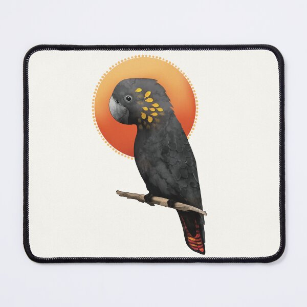 Item preview, Glossy Black Cockatoo Australian Animal designed and sold by Karin Taylor.