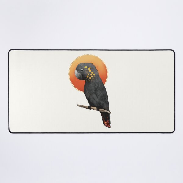 Item preview, Glossy Black Cockatoo Australian Animal designed and sold by Karin Taylor.