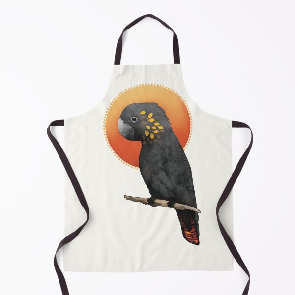 Item preview, Glossy Black Cockatoo Australian Animal designed and sold by Karin Taylor.