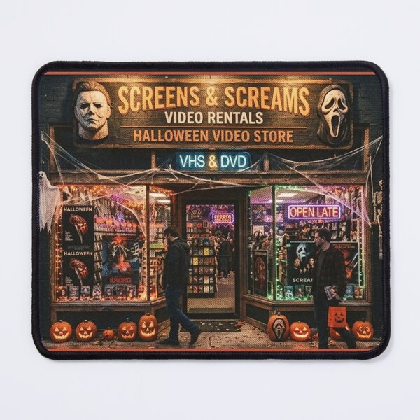 Item preview, Screens and Screams Retro Video Rental designed and sold by dragonmotor7.