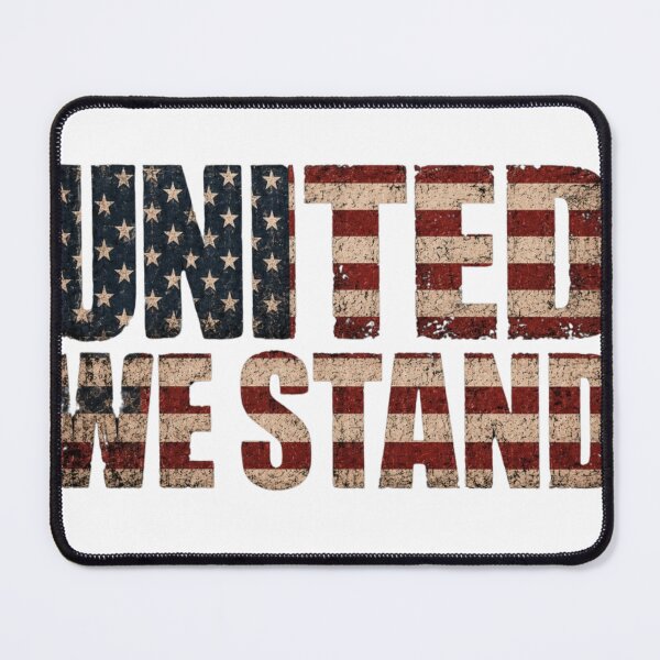 Item preview, United We Stand American Flag Typography | Patriotic Distressed USA T-Shirt Design designed and sold by Diesel outlaw .