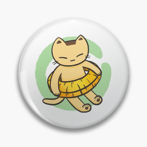 Artikelvorschau, Niedlicher Kawaii-Ananas-Schwimmring für Katzen entworfen und verkauft von Sleepy-Town.