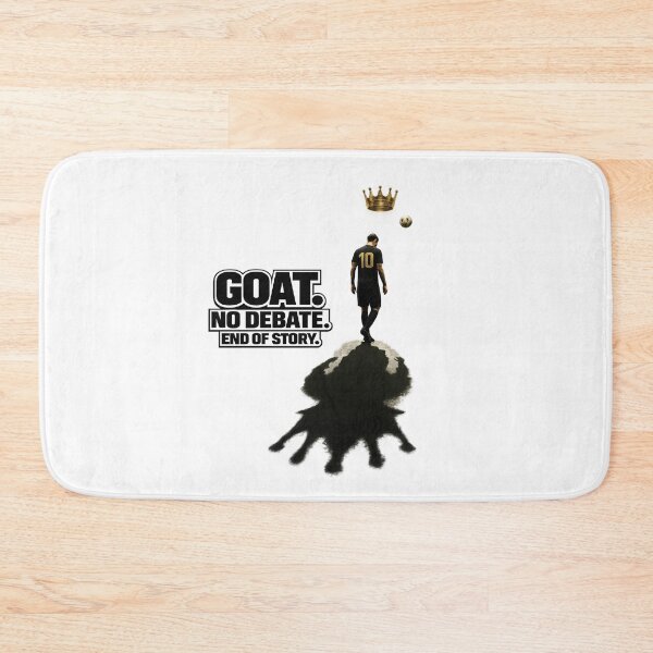 Item preview, GOAT! NO DEBATE! PERIOD! | Greatest of All Time Football Fan Graphic Tee designed and sold by littlestore.