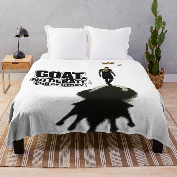 Item preview, GOAT! NO DEBATE! PERIOD! | Greatest of All Time Football Fan Graphic Tee designed and sold by littlestore.