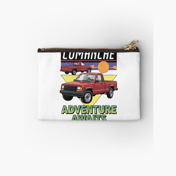 Item preview, Comanche MJ Adventure Awaits Vintage Truck 4x4 [White Shirt Only] designed and sold by Off-Road-Zone.