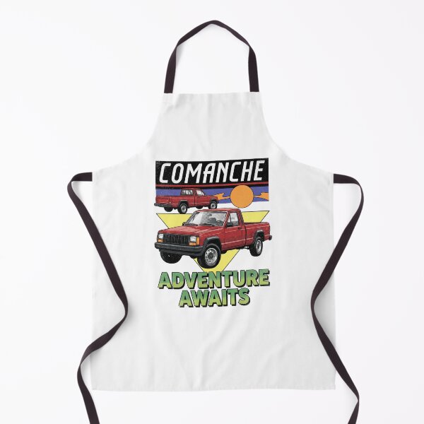 Item preview, Comanche MJ Adventure Awaits Vintage Truck 4x4 [White Shirt Only] designed and sold by Off-Road-Zone.