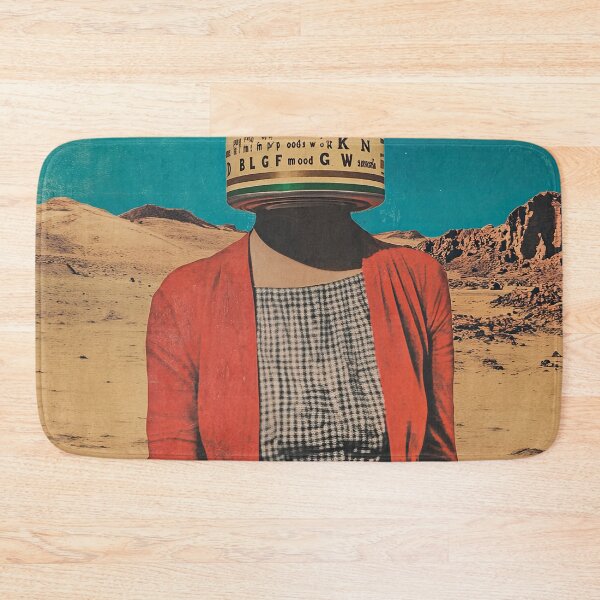 Item preview, Surreal Retro Collage Desert Portrait designed and sold by obstinator.