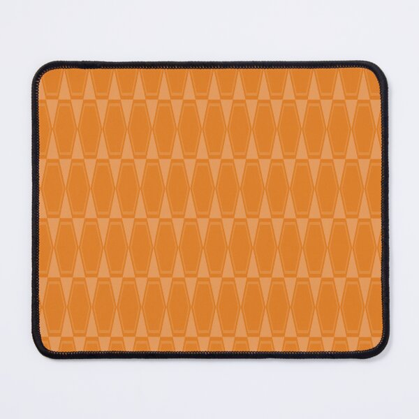 Item preview, Mid Century Modern Geometric Orange Hexad Pattern designed and sold by kierkegaard.