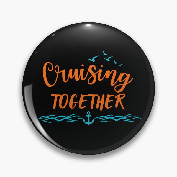 Item preview, Cruising Together Cruise Vacation Typography Design designed and sold by MadeByMira.