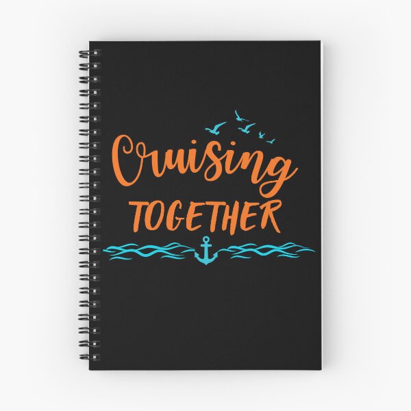 Item preview, Cruising Together Cruise Vacation Typography Design designed and sold by MadeByMira.