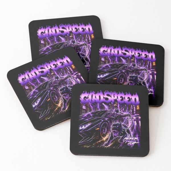 Item preview, Godspeed Neon Pursuit – Cyber Street Chase designed and sold by bakazel.
