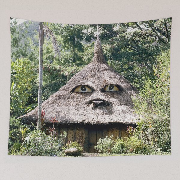 Item preview, Papua New Guinea Adventure Travel: 'Man's House' Photo designed and sold by DEC02.