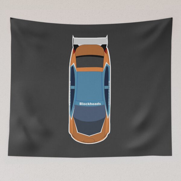 Item preview, Blockheads Top View V8 Race Manager 2018 designed and sold by Beermogul.