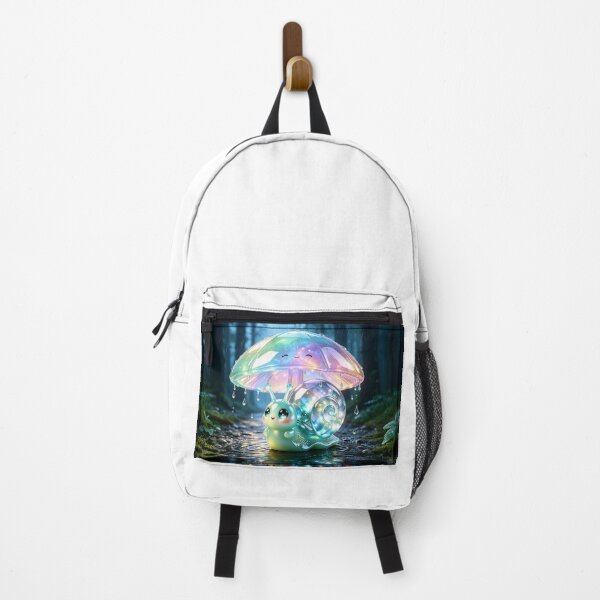Item preview, Emerald Snail’s Rainy Day Shelter - Cute Jelly Snail in the Rain designed and sold by ABYSSLAB.