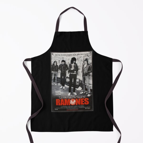 Aperçu de l'œuvre Affiche de film représentant quatre musiciens debout contre un mur d'affiches créée et vendue par radical-merch.