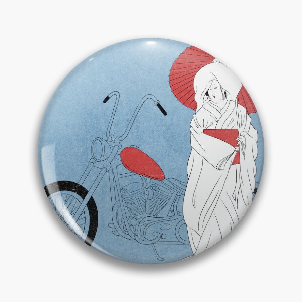 Item preview, Japanese Woman with Umbrella and Chopper designed and sold by AkogareWorks.