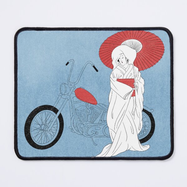 Item preview, Japanese Woman with Umbrella and Chopper designed and sold by AkogareWorks.