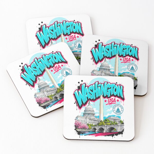 Item preview, Washington DC Street Art Graphic Tee designed and sold by EdwinkOne.