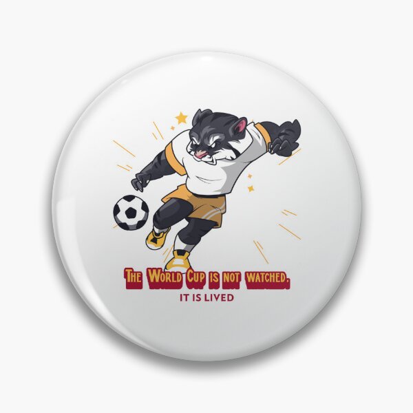 Item preview, The World Cup Is Not Watched It Is Lived Football Soccer FIFA Fan designed and sold by DesignbyAACreations .