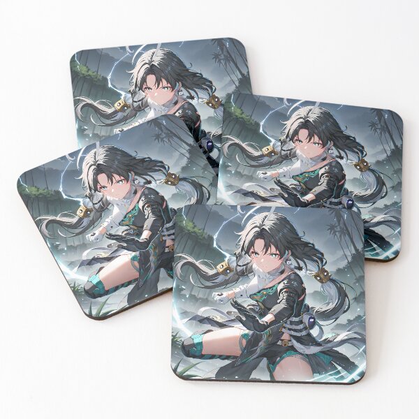 Item preview, Jianxin Wuthering Waves Lightning Combat Focus designed and sold by PMartistStudio.