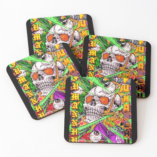 Item preview, Intense Skull Psychedelic Chaos Graphic Art designed and sold by ARTBYKTANA.