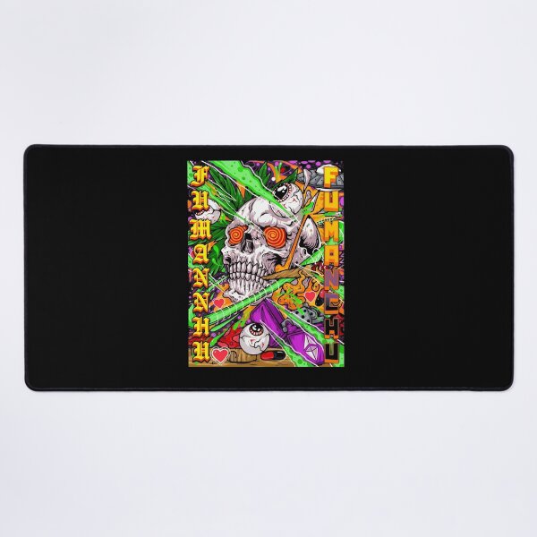 Item preview, Intense Skull Psychedelic Chaos Graphic Art designed and sold by ARTBYKTANA.