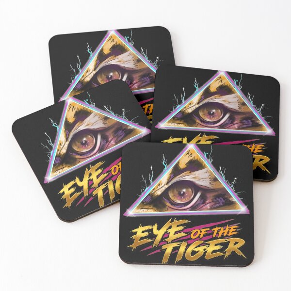 Item preview, Geometric Feline Gaze Retro Graphic designed and sold by ARTBYKTANA.