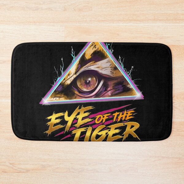 Item preview, Geometric Feline Gaze Retro Graphic designed and sold by ARTBYKTANA.