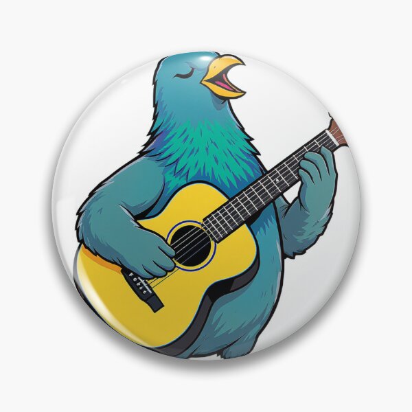 Item preview, Perky Pigeon Plucks a Sweet Song designed and sold by Zeitgeistery.