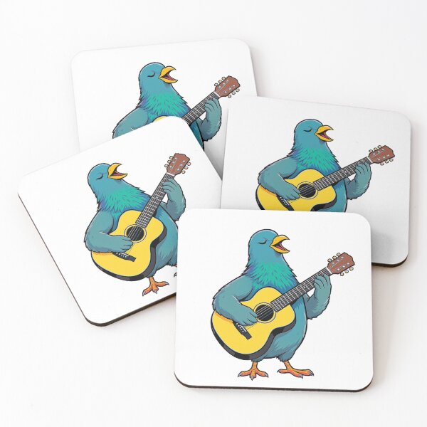 Item preview, Perky Pigeon Plucks a Sweet Song designed and sold by Zeitgeistery.