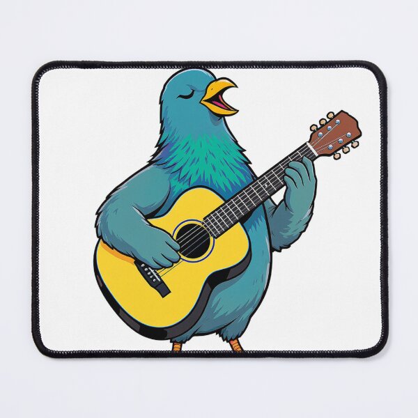 Item preview, Perky Pigeon Plucks a Sweet Song designed and sold by Zeitgeistery.
