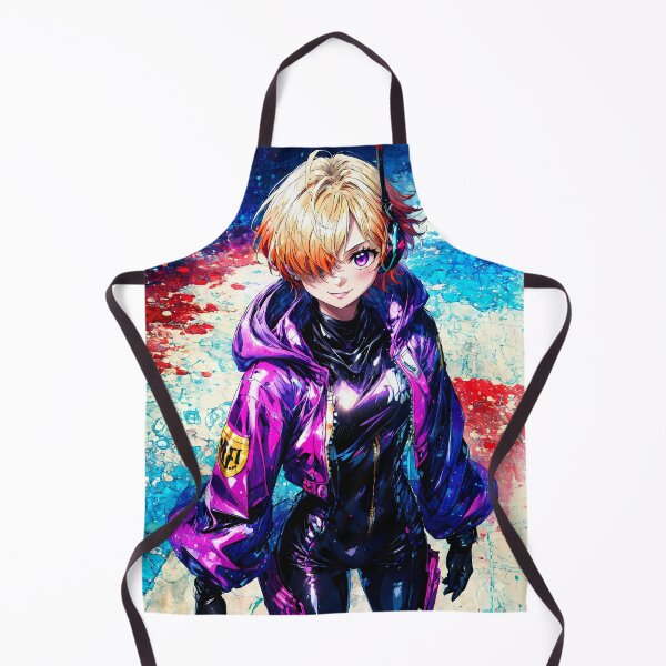 Item preview, Lilith Vegapunk One Piece Neon Punk Jacket Energy designed and sold by PMartistStudio.