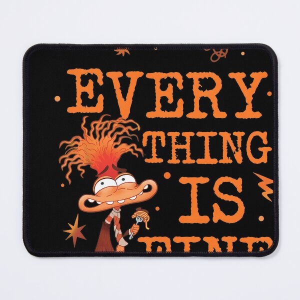 Item preview, Feeling Fine Sarcastic Stress Cartoon Graphic designed and sold by ARTBYKTANA.