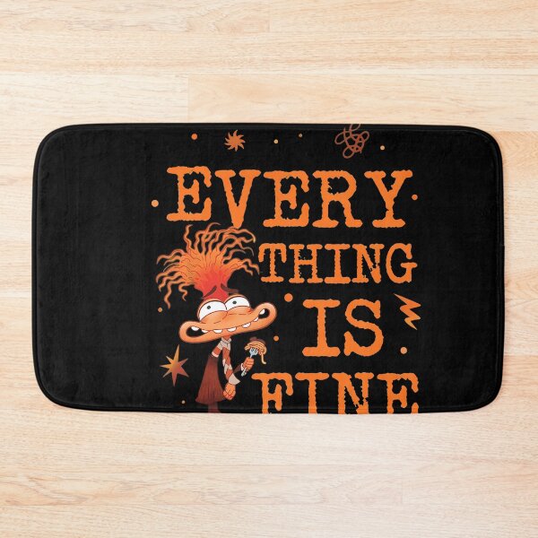 Item preview, Feeling Fine Sarcastic Stress Cartoon Graphic designed and sold by ARTBYKTANA.