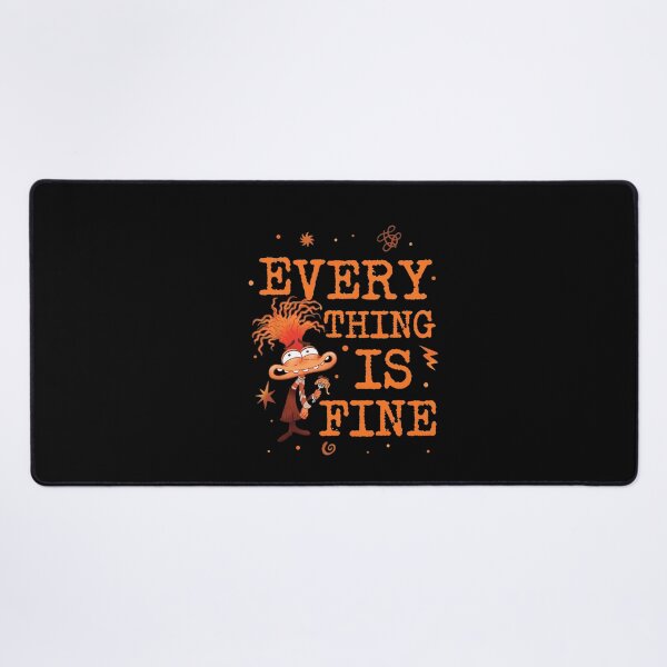 Item preview, Feeling Fine Sarcastic Stress Cartoon Graphic designed and sold by ARTBYKTANA.