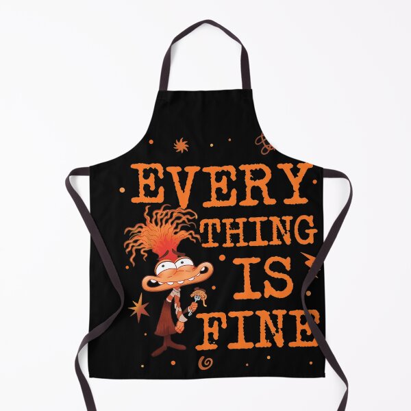 Item preview, Feeling Fine Sarcastic Stress Cartoon Graphic designed and sold by ARTBYKTANA.