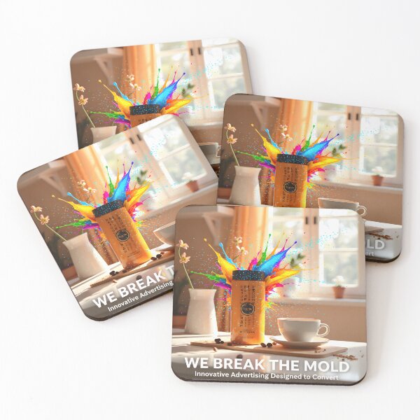 Item preview, We Break the Mold 3D Lenticular Composition: Creative Explosion Advertising Agency Banner designed and sold by Creative-RE.
