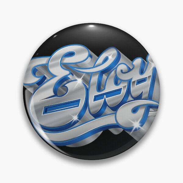 Item preview, Elroy Retro Chrome Script Design designed and sold by ARTBYKTANA.