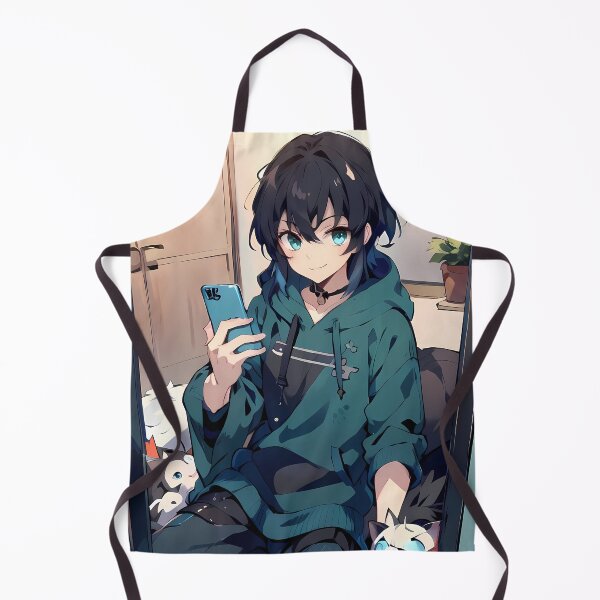 Item preview, Inosuke Hashibira Demon Slayer Cozy Selfie Bedroom Vibes designed and sold by PMartistStudio.