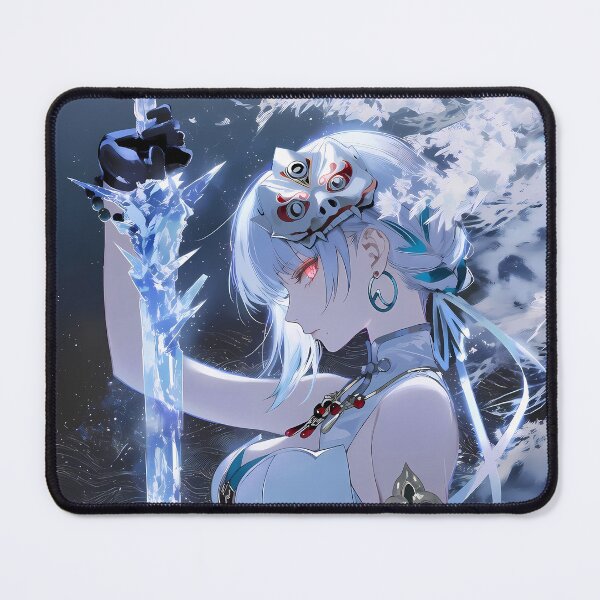 Item preview, Sanhua Wuthering Waves Frost Blade Moonlit Resolve designed and sold by PMartistStudio.