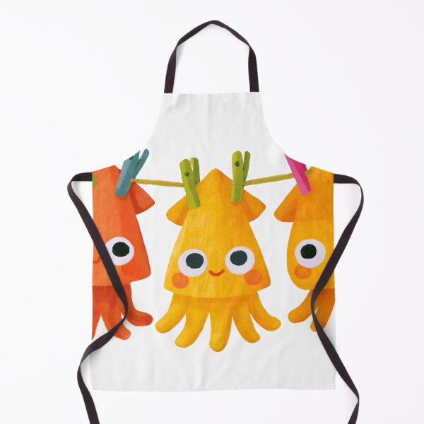 Item preview, Three Cute Squids Sticker designed and sold by AMIDATORA.