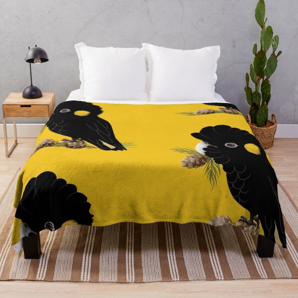 Item preview, Yellow tailed Black Cockatoo Australian Bird designed and sold by Karin Taylor.