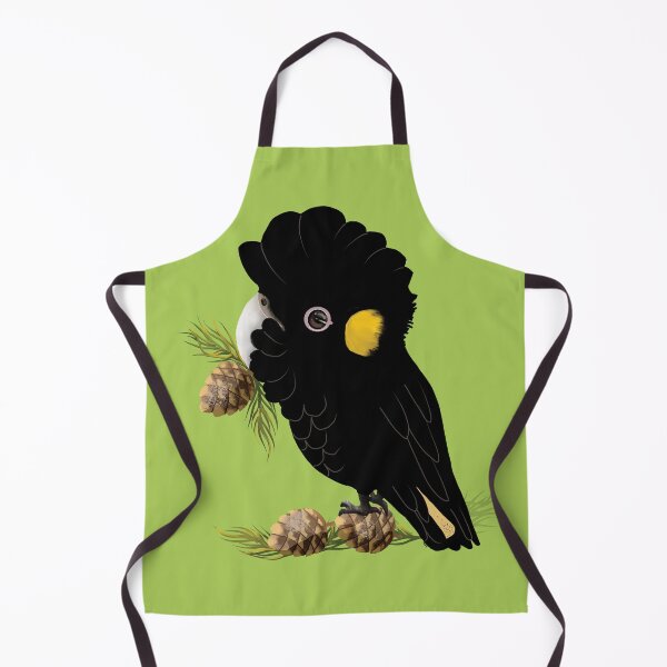 Item preview, Yellow tailed Black Cockatoo Australian Bird designed and sold by Karin Taylor.