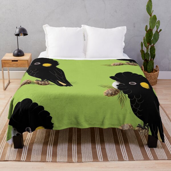Item preview, Yellow tailed Black Cockatoo Australian Bird designed and sold by Karin Taylor.