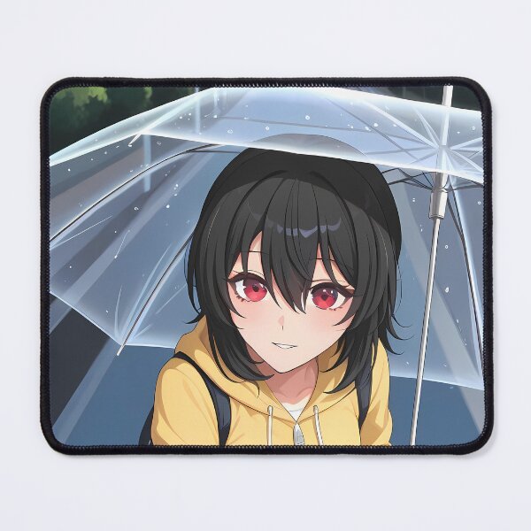 Item preview, Umi Asanagi Second Prettiest Girl Rainy Umbrella Smile designed and sold by PMartistStudio.