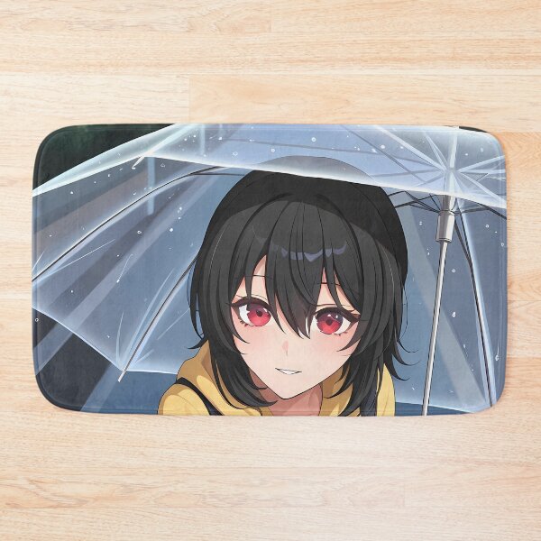 Item preview, Umi Asanagi Second Prettiest Girl Rainy Umbrella Smile designed and sold by PMartistStudio.