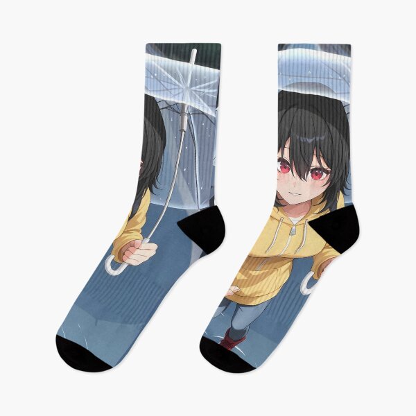 Item preview, Umi Asanagi Second Prettiest Girl Rainy Umbrella Smile designed and sold by PMartistStudio.