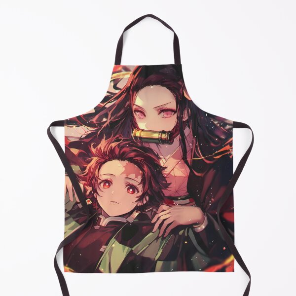 Item preview, Tanjiro Kamado Demon Slayer Fiery Guardian Portrait designed and sold by PMartistStudio.
