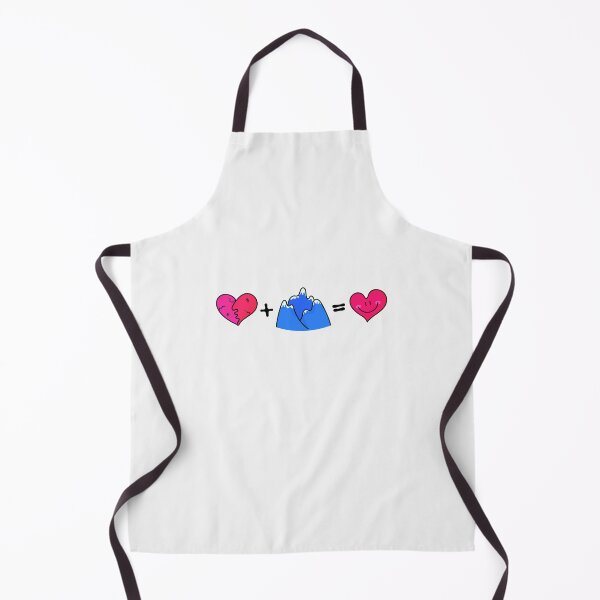 Item preview, My vibe A broken heart + Mountain = A happy heart designed and sold by DibujandoPorfa.