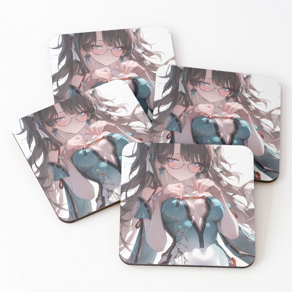 Item preview, Zhezhi Wuthering Waves Teal Portrait Waifu designed and sold by PMartistStudio.